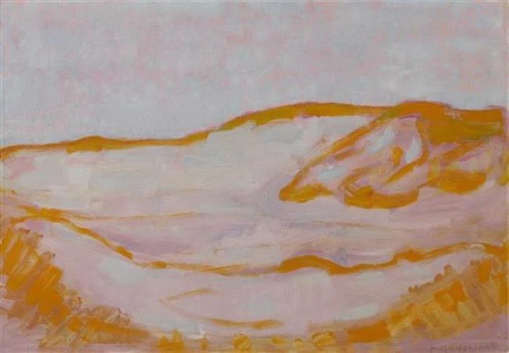 Duna in arancione, rosa e blu - Kunstmuseum Den Haag